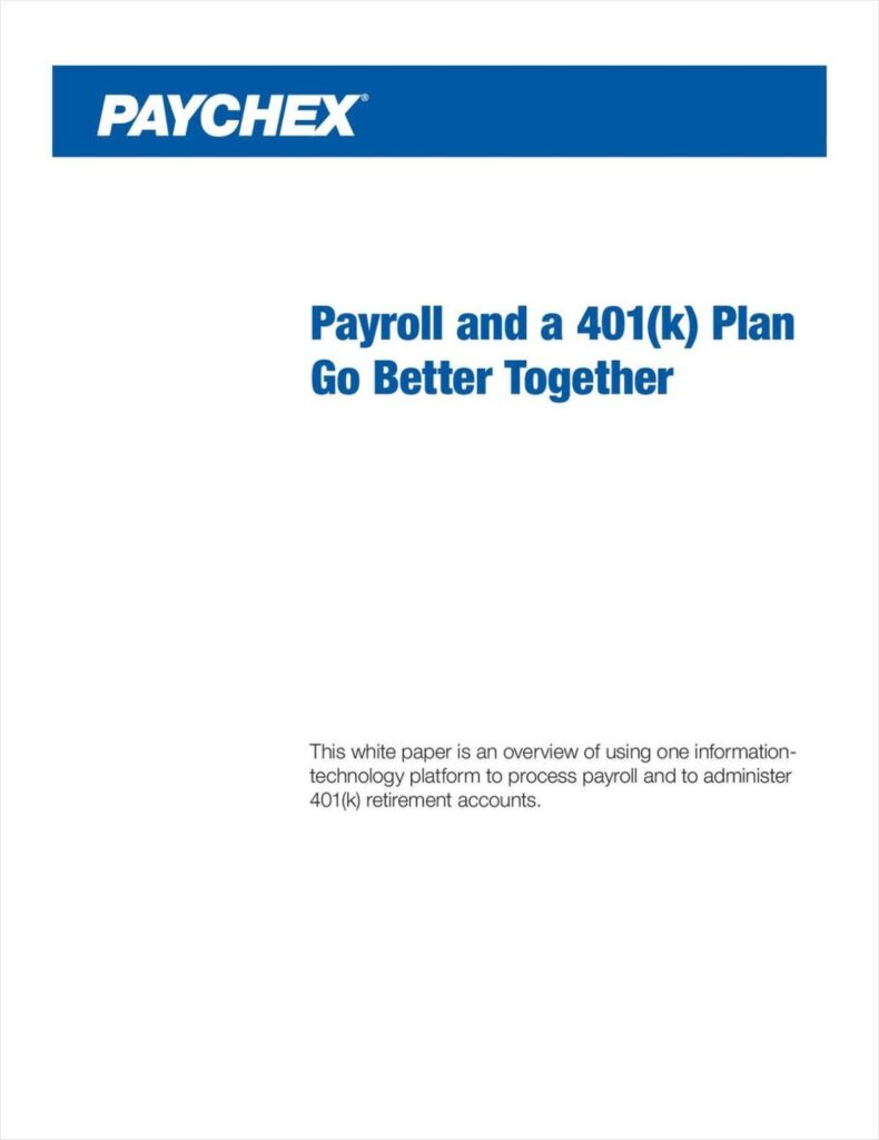 Integrating Payroll & Retirement Plan Systems to Save Time, Money & Ensure Accuracy + Get a Free Month of Payroll Processing