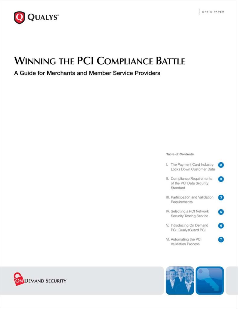 Winning the PCI Compliance Battle: A Guide for Merchants and Member Service Providers